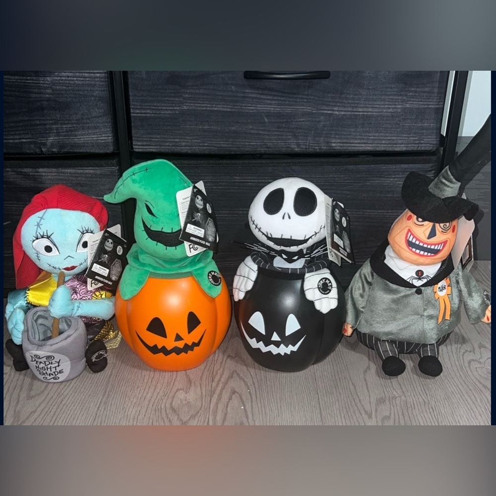 Nightmare Before Christmas Plush Set - Multicolor